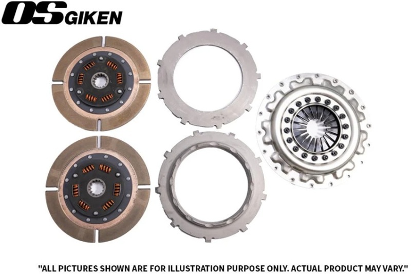 Mitsubishi Lancer Clutch Overhaul Kit - OS Giken - Twin Plate - `94-`07